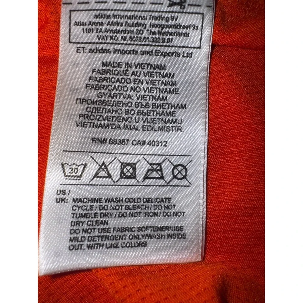 Stella McCartney Adidas Adizero lightweight orange‎ running leggings medium